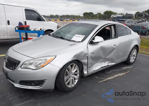 2014 Buick Regal 1Fl z USA, uszkodzony, nr VIN 2G4GV5EKXE9311547